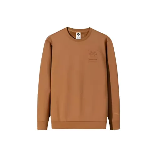 Anta Bone Porcelain Brown Men's Sweatshirts