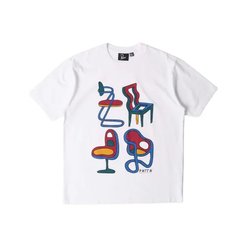 BYPARRA Белая унисекс футболка