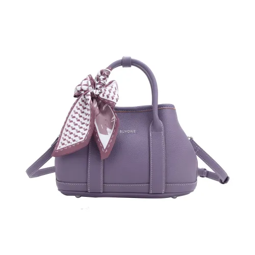 BUHOWE ПУ (полиуретан) Сумка Женская Фиолетовая