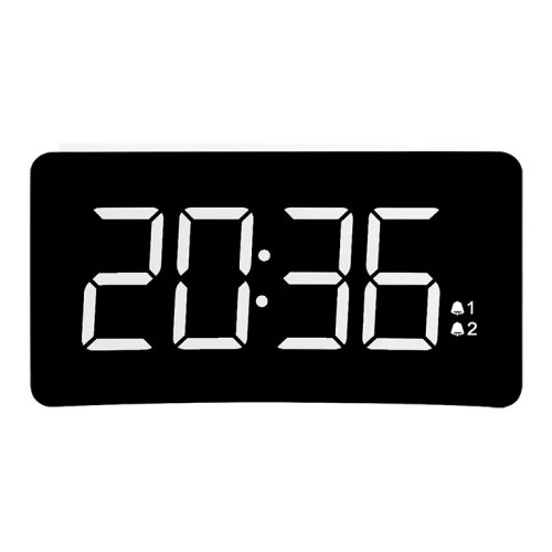 HENSE Electronic Механизм ABS Будильник Унисекс Белый