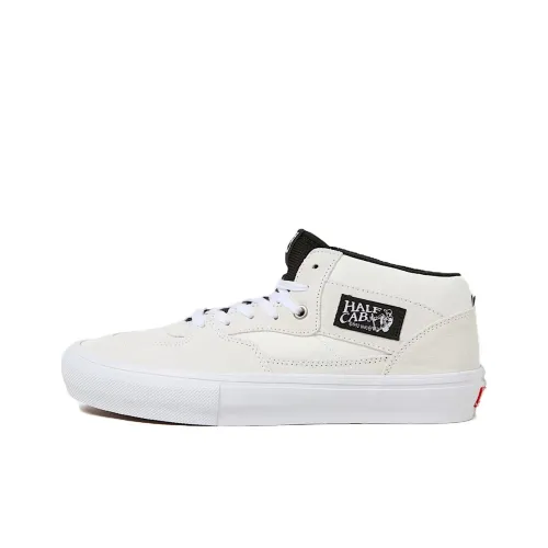 Vans Skate Half Low Топ Кроссовки для скейтбординга Унисекс Белый