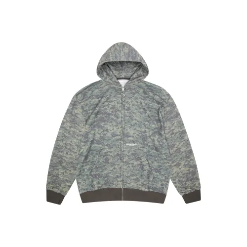 YARDSALE Промытый зеленый цвет Унисекс Куртки