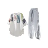 Белый + Светло-серый