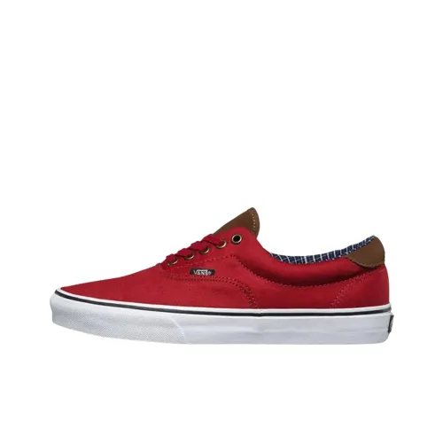 Vans Era 59 Low Топ Скейтборд Кроссовки Мужские Красные