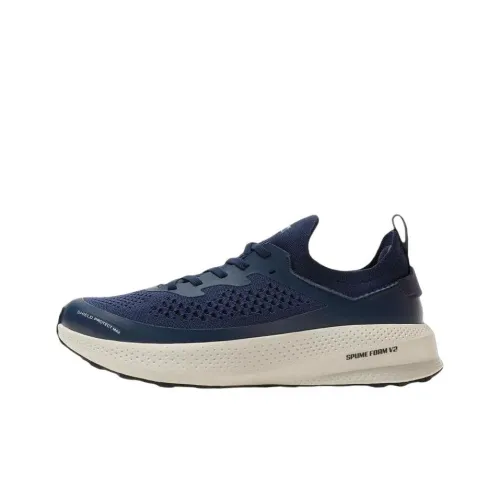 ZARA Беговые кроссовки Low Top Blue Men's
