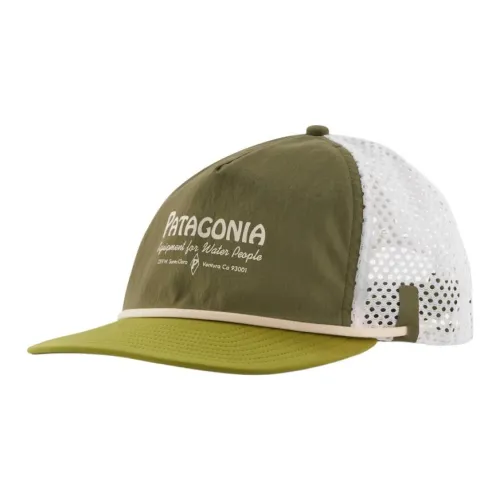 Patagonia Нейлоновые Кепки Унисекс Зеленые