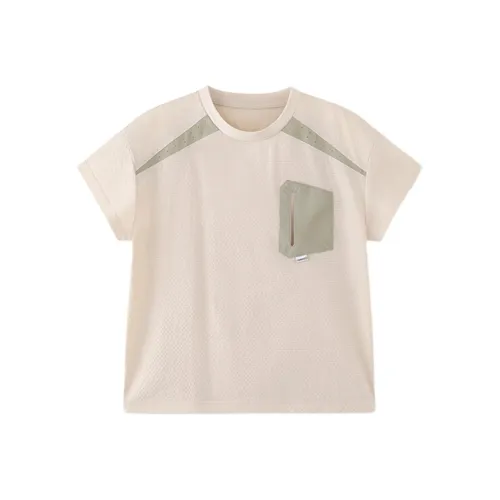 YeeHoO Детские быстросохнущие футболки SS25 для детей в возрасте 3-7 лет