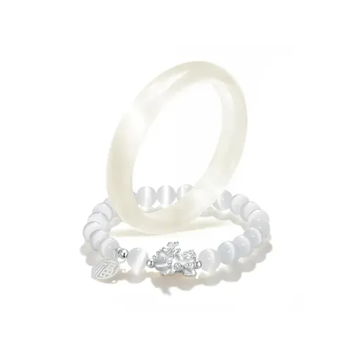 LIUJIN Стекло Кошачий глаз Браслеты Женские