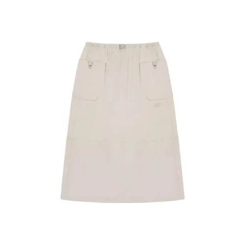 New Balance совместный бренд Повседневная длинная юбка Женская