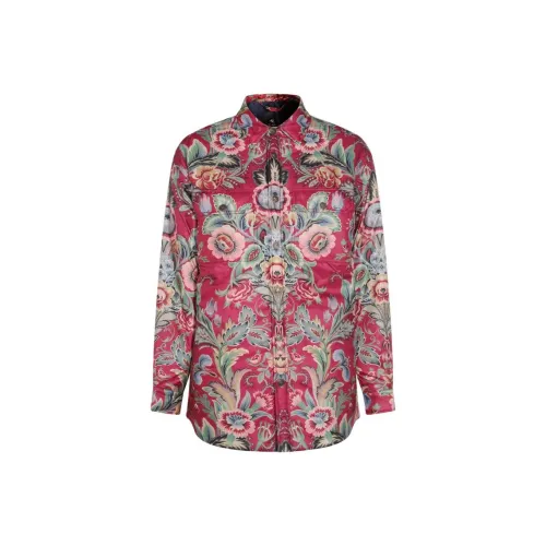 ETRO FW25 Куртки и Пальто Женские Фиолетовый Розовый