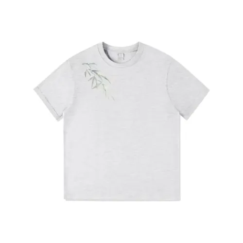 Freshclean Бело-серый Унисекс Футболка