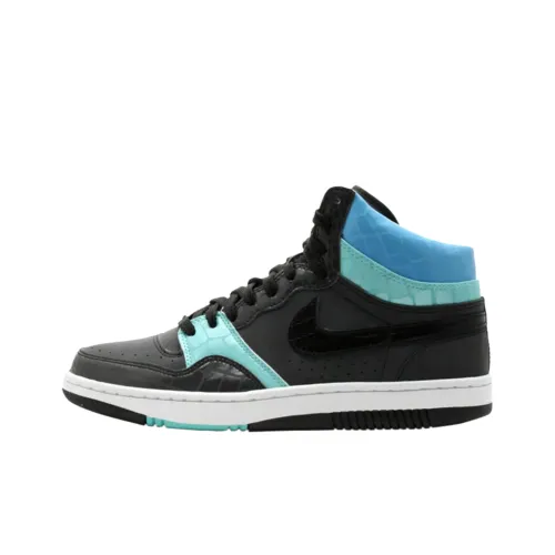 Nike Court Force Устойчивые к истиранию Высокие Кроссовки для скейтбординга Мужские Черные