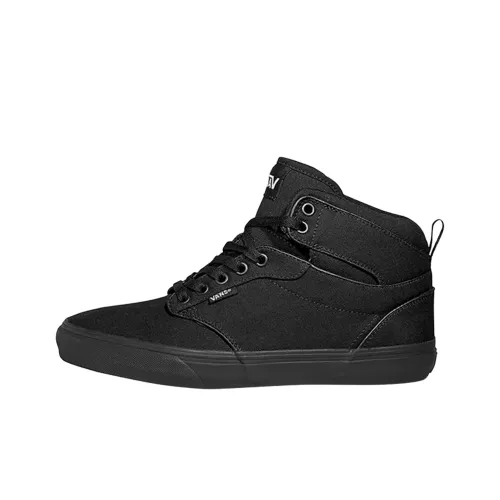 Vans Atwood High Топ Скейтборд Кроссовки Мужские Черные