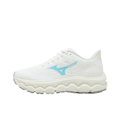 Mizuno WAVE HORIZON 8 Дышащие Низкие Кроссовки для Бега Повседневные Женские Бежевые