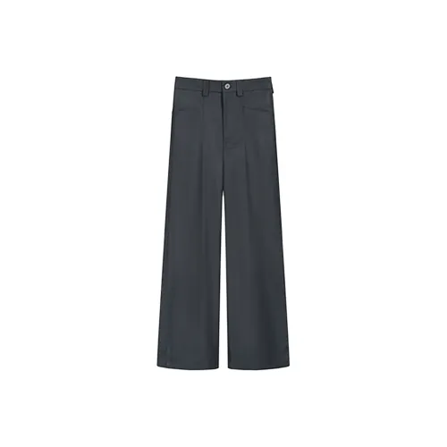 AFGGD Темно-серые Женские Костюмные Брюки