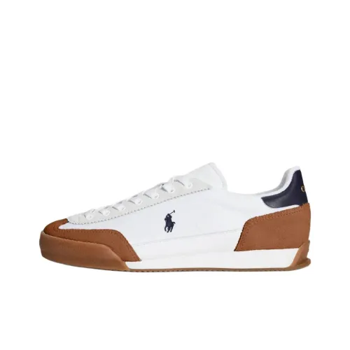 Polo Ralph Lauren Hester Low Топ Скейтборд Кроссовки Мужские Белые