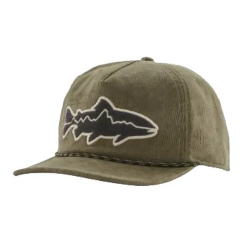 Patagonia Organic Cotton Corduroy Caps Unisex Green Патагония Органический Хлопок Вельвет Кепки Унисекс Зеленый