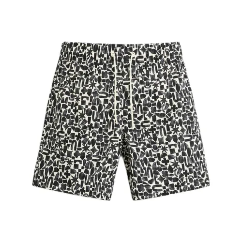 ZARA Мужские черные плавательные шорты