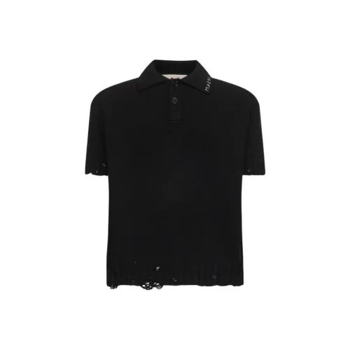 MARNI Мужская черная поло