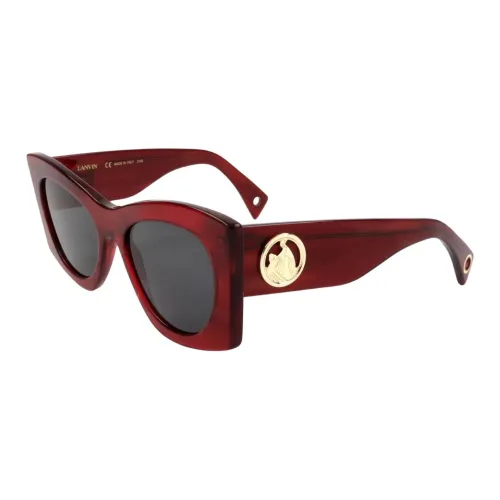 Lanvin Пластик Кошачий глаз Солнцезащитные очки Женские Красный