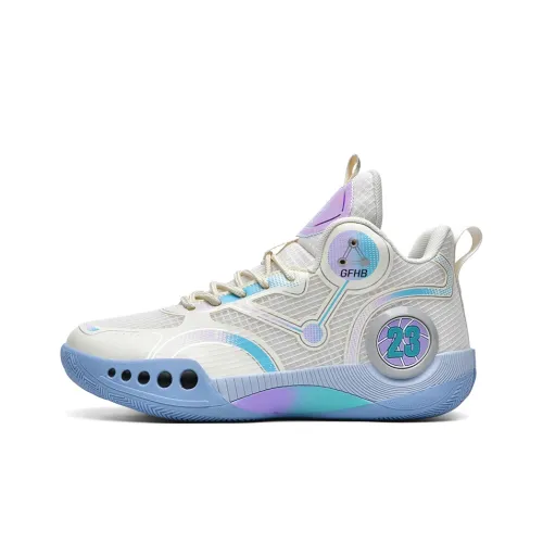 Kung Fu Partners Амортизация Дышащий Легкий Амортизация Высокий Топ Детские Беговые Кроссовки Подростки