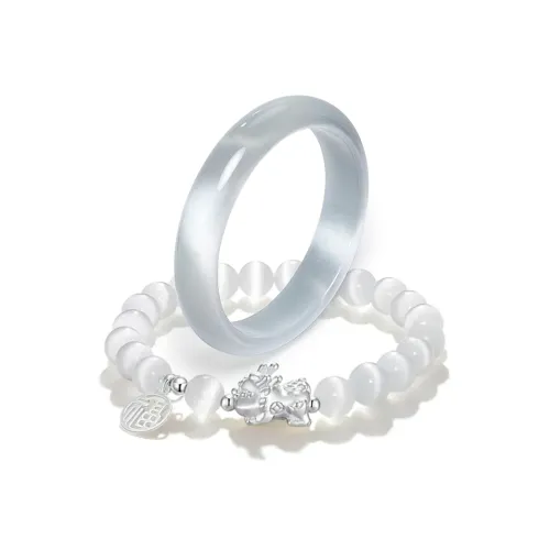 LIUJIN Стекло Кошачий глаз Браслеты Женские