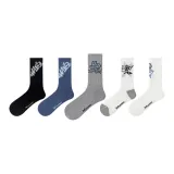 5 пар, Черный-Белый текст Mother+Синий-Белый Письмо+Серый-Темно-синий Письмо+Белый-Серый X+Белый-Черный Улыбающееся Лицо