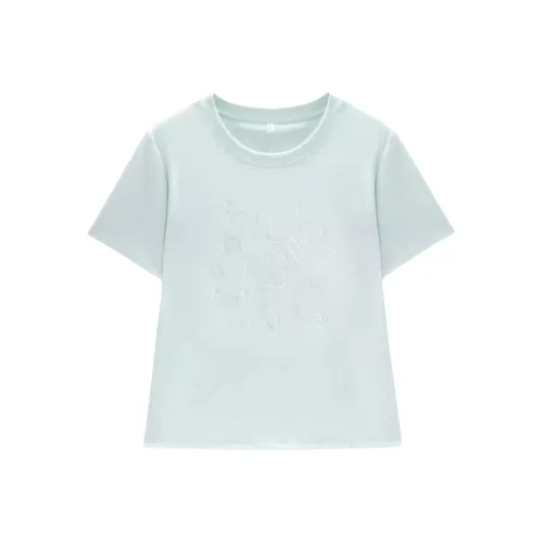 AFGGD Светло-синие Женские футболки