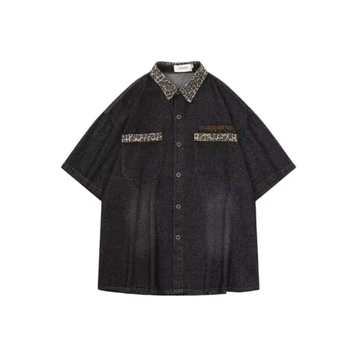 SONGXIER Короткий рукав рубашка унисекс