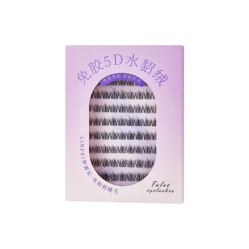 MENG LINFEI Клей Бесплатно Искусственные ресницы Натуральный завивка Симуляция сегментированный