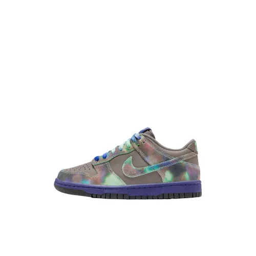 Nike Dunk Low Support Топ Детские Скейтбординги Коричневый Детский