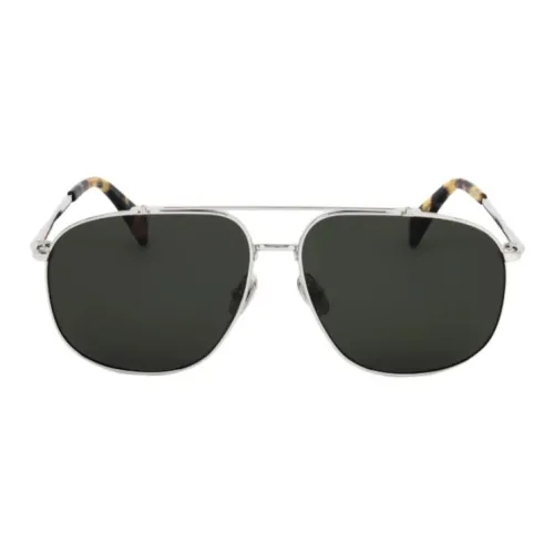 Lanvin Металл Aviator Солнцезащитные очки Мужские Серебряные