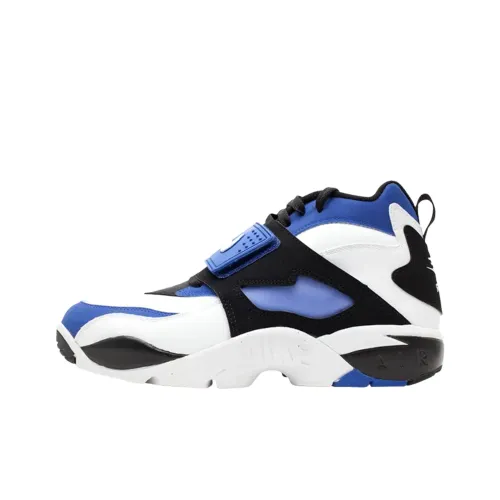 Nike Air Ромб Шипы MID Топ Винтажные баскетбольные кроссовки Мужской Белый