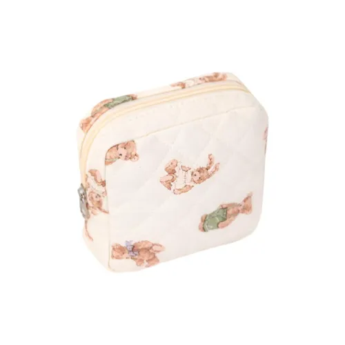 XZAN Минималистский стиль Цветочный Санитарная прокладка Мешок для хранения Пакет с чехлом для наушников