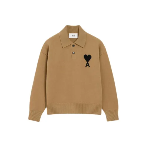 AMIPARIS Поло Унисекс CAMEL