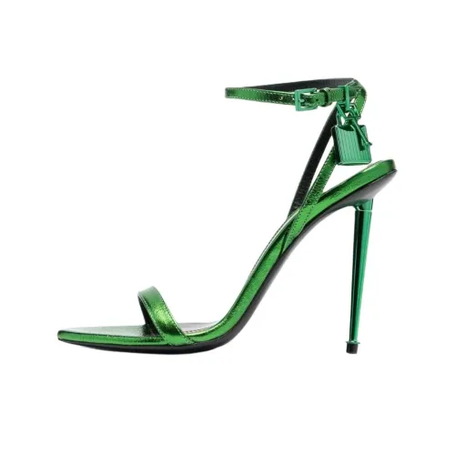 TF One Ремешок Сандалии 10,5 см Женские Зеленые
