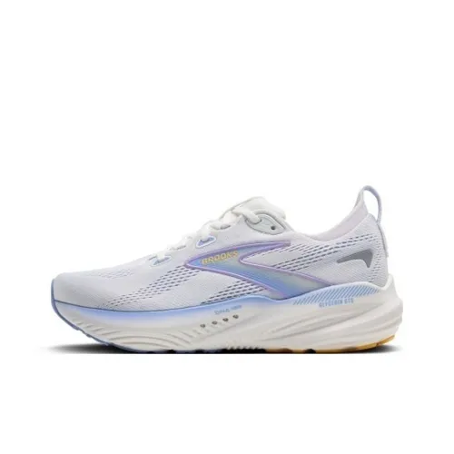 Brooks Glycerin GTS 22 Поддержка Низкий Топ Повседневные Беговые кроссовки Женские Белый Синий Фиолетовый