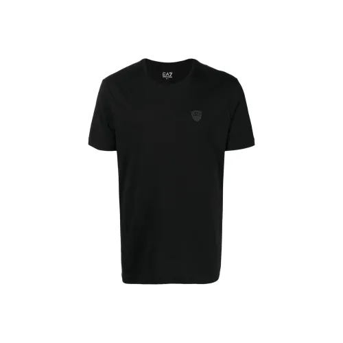 EMPORIO ARMANI EA7 T-Shirt Мужской Черный