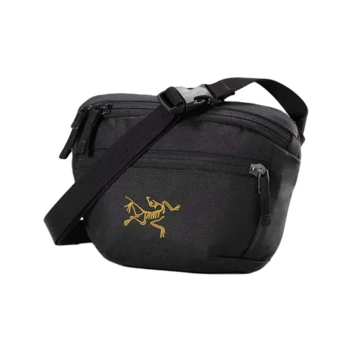 Arcteryx Crossbody сумки Черный & Золото Мужской