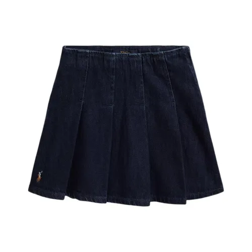 Polo Ralph Lauren Однотонный Умеренный Юбка Весна-осень Дети Возраст 3-7 Лет
