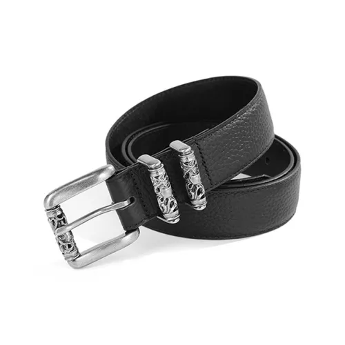 TZT Ремни из коровьей кожи унисекс 3,5 см