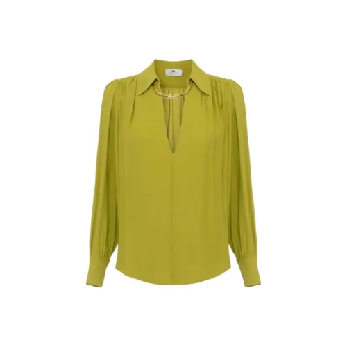 Elisabetta Franchi Зеленые Женские Рубашки