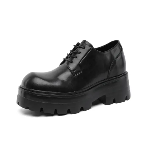 JETRAM Скрытый клин 7 см Casual Мужской Черный