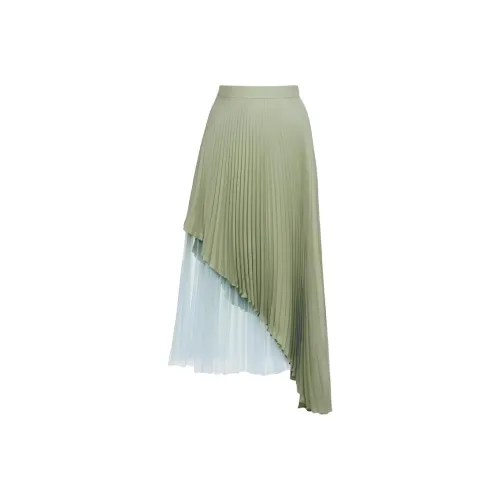 Leather Cat Повседневная Длинная Юбка Женская