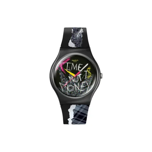 Swatch Quartz Механизм Мужские часы 41 мм Многоцветный