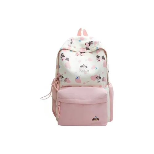 Single Warehouse Нейлон Рюкзак Стандартный Унисекс Черный Розовый Синий Зеленый Желтый