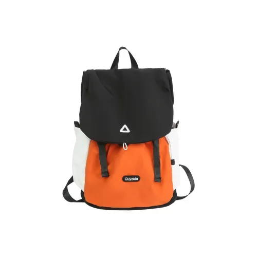 Vack Нейлон Рюкзак Стандартный Унисекс Черный Оранжевый Серый Черный Фиолетовый Черный Оранжевый Светло-Синий