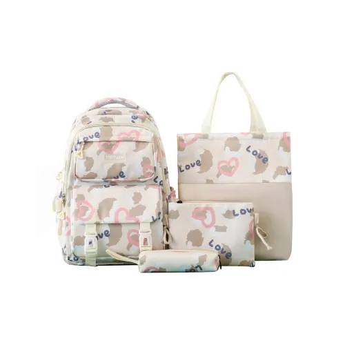 KINMAC Нейлон Combo Set Унисекс Экрю Черный Синий Розовый