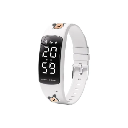 Disney Song Series Электронные Механические Часы Силиконовый Ремешок Унисекс Черный Циферблат