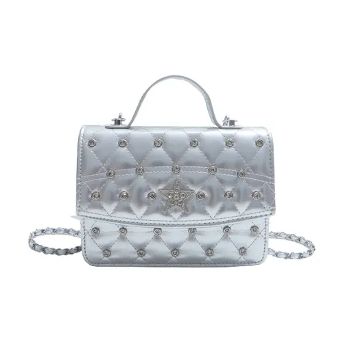 HCXK ПУ (полиуретан) Рюкзак Стандартный Женский Серебряный Белый Черный Розовый